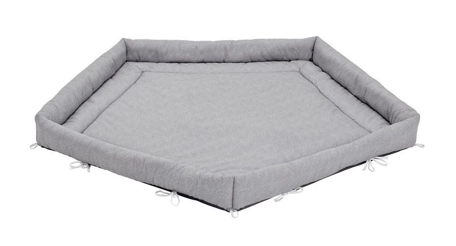 Baby Dan - Colchón Park A Kid para parque infantil - gris