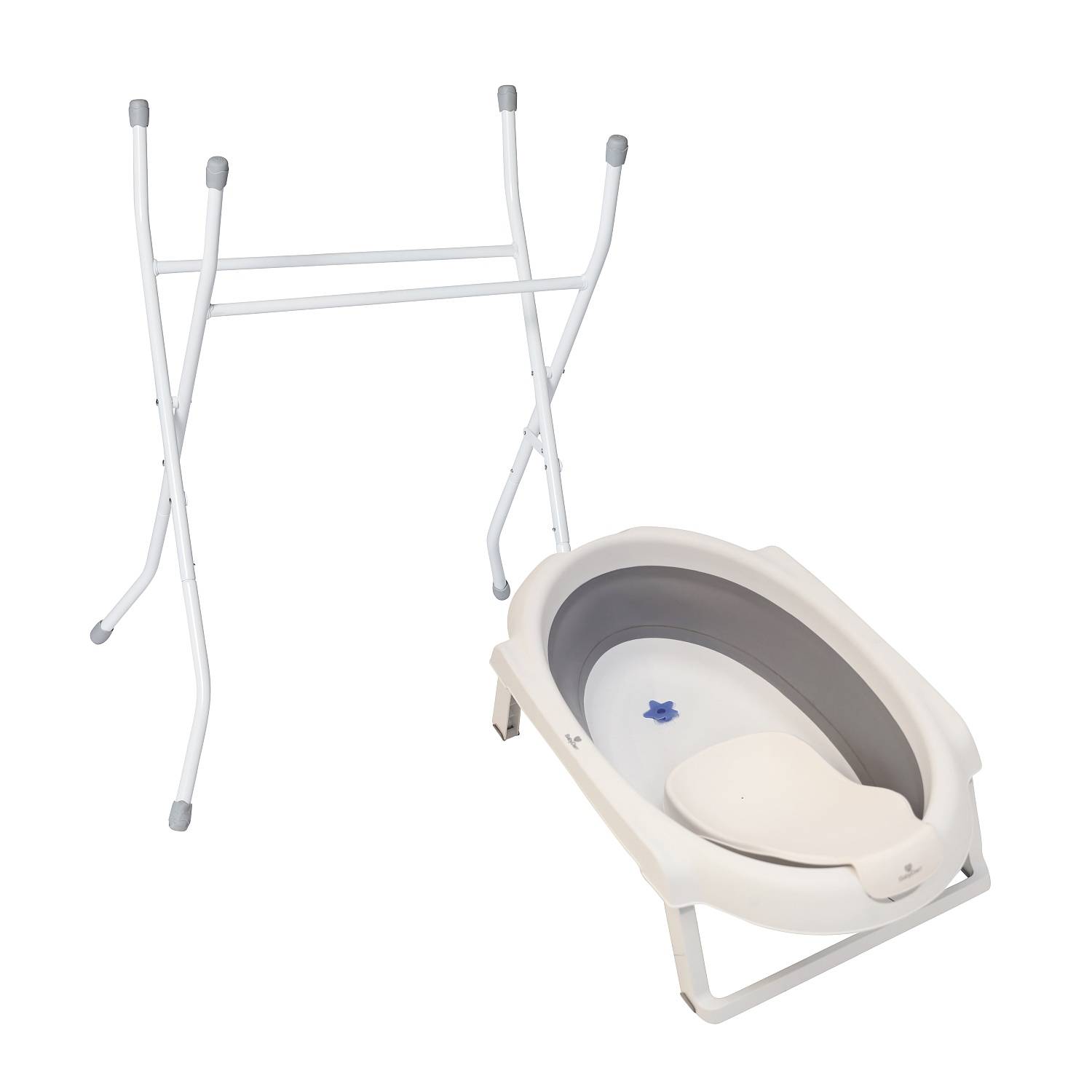 Baby Dan - Juego de baño SafeSplash de BabyDan (bañera plegable, soporte, etc.)