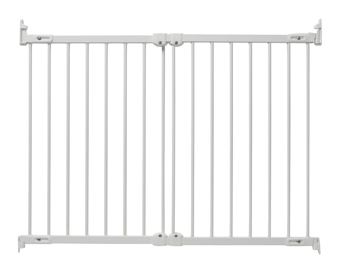 Barrera de seguridad Baby Dan FlexiFit, metal, blanco