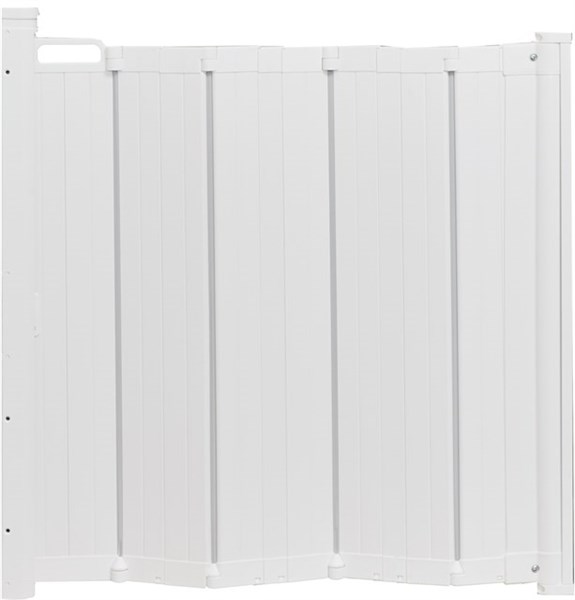 Puerta de seguridad BabyDan Alma, blanca