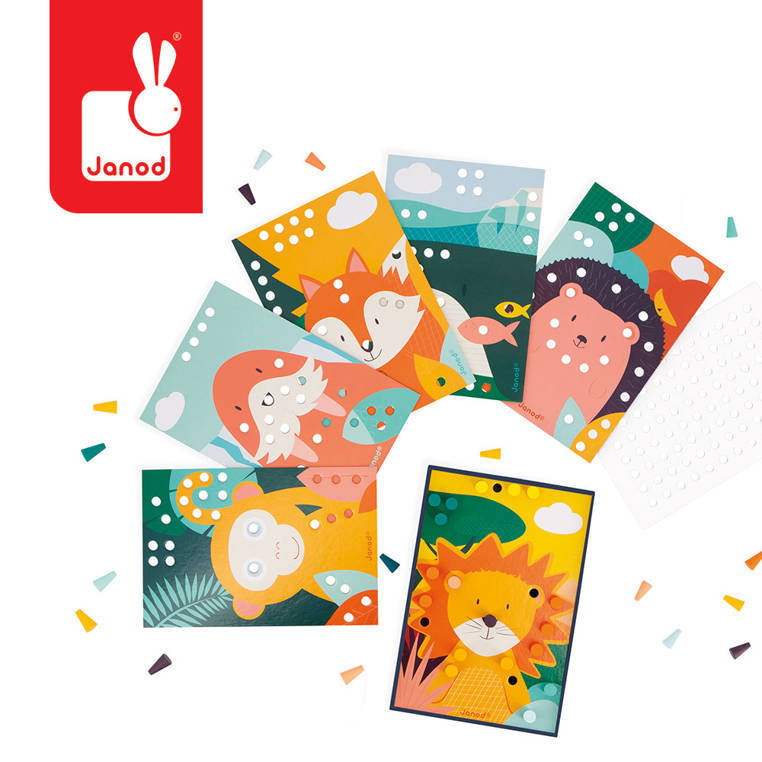 Janod - MOSAICOS DE MADERA 3+