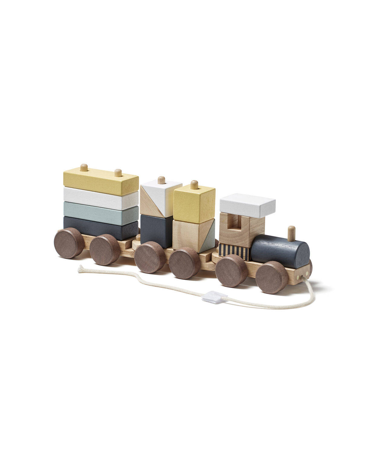 Kid's Concept - Tren de bloques natural