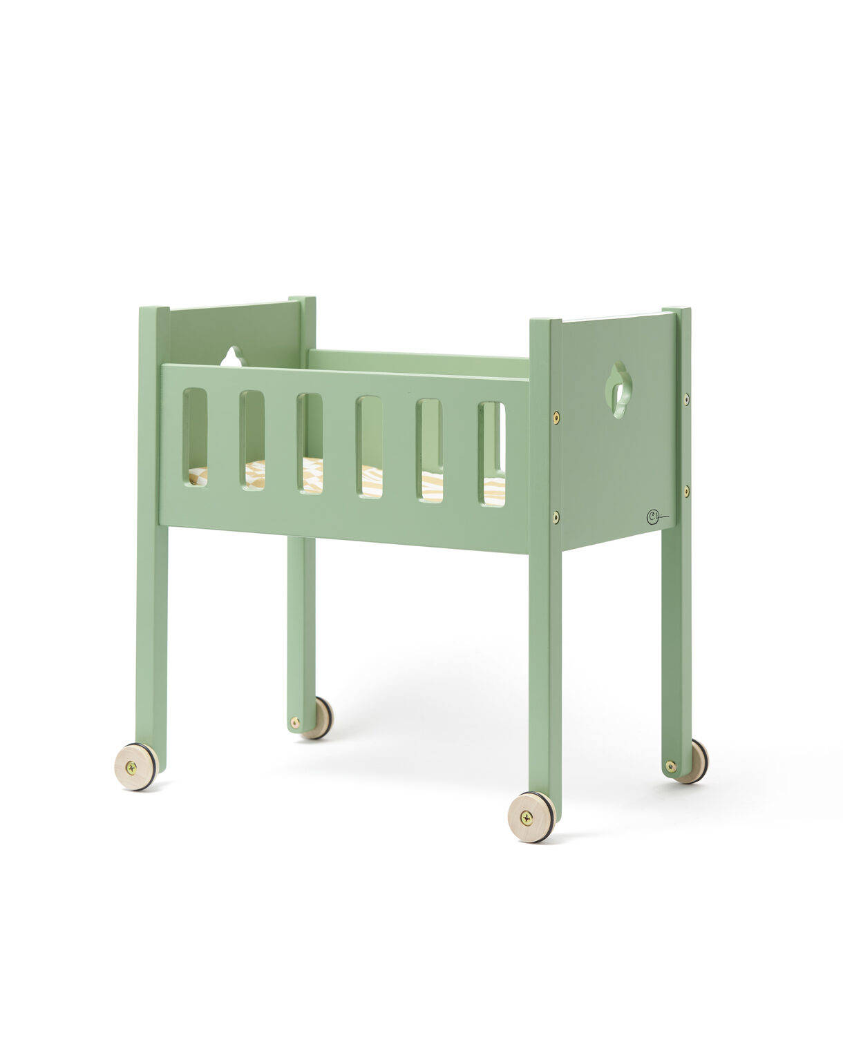 Kid's Concept - Cama para muñecas verde Carl Larsson