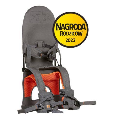 MiniMeis - El Bolso Bandolera - Gris - Naranja