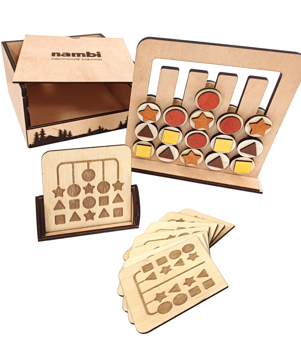 Juego de Lógica de Madera - Clasificación