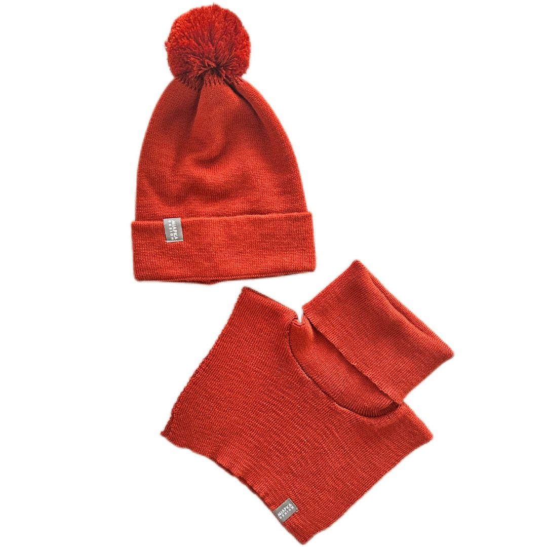 Bufanda Tubular Merino - Canela